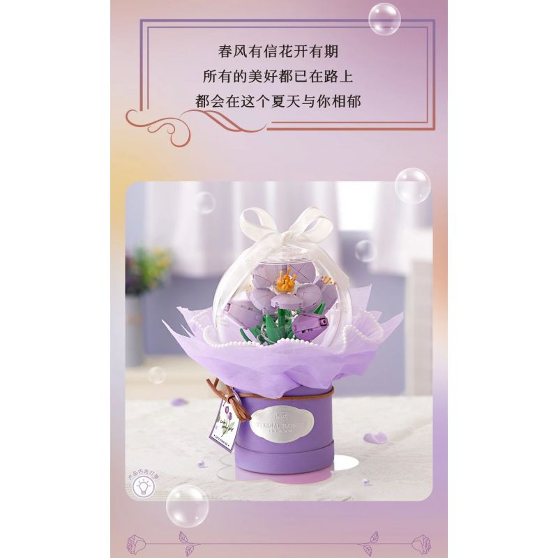 LOZ 1297 non  BÓ HOA BOBO YU NHÌN THẤY VẺ ĐẸP bộ đồ chơi xếp lắp ráp ghép mô hình Creator Sáng Tạo 272 khối LOZ 1297 non  BÓ HOA BOBO YU NHÌN THẤY VẺ ĐẸP bộ đồ chơi xếp lắp ráp ghép mô hình Creator Sáng Tạo 272 khối