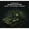 MouldKing 20026 Mould King 20026 non  XE TĂNG HẠNG NẶNG KV-2 bộ đồ chơi xếp lắp ráp ghép mô hình Military Army Quân Sự Bộ Đội