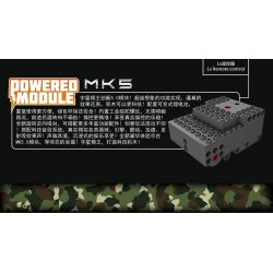 MouldKing 20026 Mould King 20026 non  XE TĂNG HẠNG NẶNG KV-2 bộ đồ chơi xếp lắp ráp ghép mô hình Military Army Quân Sự Bộ Đội