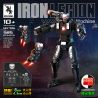 RENZAIMA 795 non  CỖ MÁY CHIẾN TRANH bộ đồ chơi xếp lắp ráp ghép mô hình Super Heroes WAR MACHINE Siêu Nhân Anh Hùng 585 khối