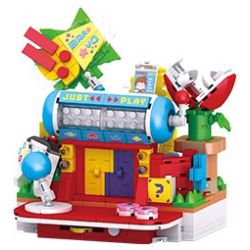 AREA-X AX0505 0505 non  LÂU ĐÀI KACHA VŨ TRỤ NGƯỜI CHƠI bộ đồ chơi xếp lắp ráp ghép mô hình AWESOME UNIVERSE