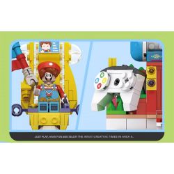 AREA-X AX0505 0505 non  LÂU ĐÀI KACHA VŨ TRỤ NGƯỜI CHƠI bộ đồ chơi xếp lắp ráp ghép mô hình AWESOME UNIVERSE