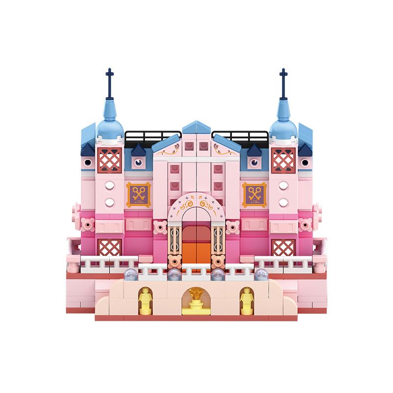 AREA-X AX0500 0500 non  CLICK CASTLE CUỐI TUẦN LƯỜI BIẾNG bộ đồ chơi xếp lắp ráp ghép mô hình LOVELY WEEKEND
