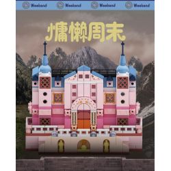 AREA-X AX0500 0500 non  CLICK CASTLE CUỐI TUẦN LƯỜI BIẾNG bộ đồ chơi xếp lắp ráp ghép mô hình LOVELY WEEKEND