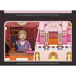 AREA-X AX0500 0500 non  CLICK CASTLE CUỐI TUẦN LƯỜI BIẾNG bộ đồ chơi xếp lắp ráp ghép mô hình LOVELY WEEKEND