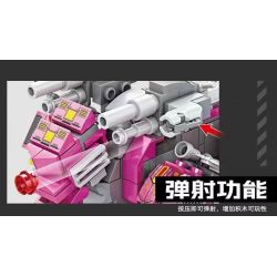 Kazi KY8091 8091 non  TÍCH LŨY KHỈ ĐỘT BỌC THÉP CHIẾN TRƯỜNG tỷ lệ 1:72 bộ đồ chơi xếp lắp ráp ghép mô hình MECHANICAL BEAST 270 khối