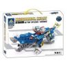 Kazi KY8088 8088 non  TÍCH LŨY DŨNG CẢM CHIẾN ĐẤU CHỐNG LẠI QUÁI VẬT CÁ SẤU HOÀNG ĐẾ tỷ lệ 1:72 bộ đồ chơi xếp lắp ráp ghép mô hình MECHANICAL BEAST 250 khối