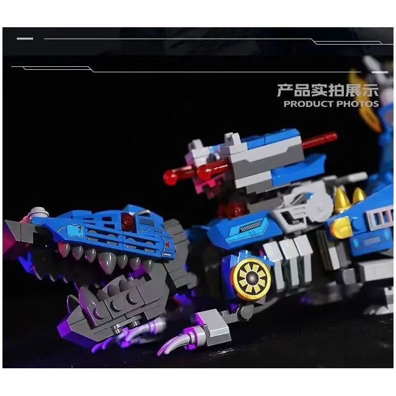 Kazi KY8088 8088 non  TÍCH LŨY DŨNG CẢM CHIẾN ĐẤU CHỐNG LẠI QUÁI VẬT CÁ SẤU HOÀNG ĐẾ tỷ lệ 1:72 bộ đồ chơi xếp lắp ráp ghép mô hình MECHANICAL BEAST 250 khối