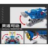 Kazi KY8088 8088 non  TÍCH LŨY DŨNG CẢM CHIẾN ĐẤU CHỐNG LẠI QUÁI VẬT CÁ SẤU HOÀNG ĐẾ tỷ lệ 1:72 bộ đồ chơi xếp lắp ráp ghép mô hình MECHANICAL BEAST 250 khối