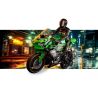 GUDI 70006 non  ĐUA XE ĐẠP NINJA ĐÊM 400 bộ đồ chơi xếp lắp ráp ghép mô hình  Kỹ Thuật Công Nghệ Cao Mô Hình Phương Tiện 908 khối