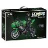 GUDI 70006 non  ĐUA XE ĐẠP NINJA ĐÊM 400 bộ đồ chơi xếp lắp ráp ghép mô hình  Kỹ Thuật Công Nghệ Cao Mô Hình Phương Tiện 908 khối