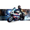 GUDI 70005 non  MÔ TÔ ĐIÊN CUỒNG WAR HORSE M1000RR bộ đồ chơi xếp lắp ráp ghép mô hình  Kỹ Thuật Công Nghệ Cao Mô Hình Phương Tiện 901 khối