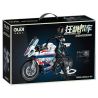 GUDI 70005 non  MÔ TÔ ĐIÊN CUỒNG WAR HORSE M1000RR bộ đồ chơi xếp lắp ráp ghép mô hình  Kỹ Thuật Công Nghệ Cao Mô Hình Phương Tiện 901 khối