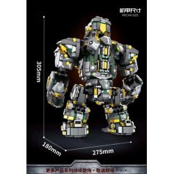 TANK 9225 non  KHỈ ĐỘT GIỮA CÁC VÌ SAO bộ đồ chơi xếp lắp ráp ghép mô hình Movie & Game GREAT APE Phim Và Trò Chơi 3122 khối