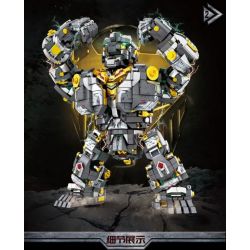 TANK 9225 non  KHỈ ĐỘT GIỮA CÁC VÌ SAO bộ đồ chơi xếp lắp ráp ghép mô hình Movie & Game GREAT APE Phim Và Trò Chơi 3122 khối