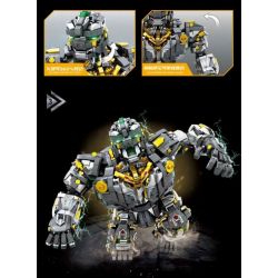 TANK 9225 non  KHỈ ĐỘT GIỮA CÁC VÌ SAO bộ đồ chơi xếp lắp ráp ghép mô hình Movie & Game GREAT APE Phim Và Trò Chơi 3122 khối