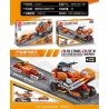 MINGDI LEIBAO 10127 non  PHƯƠNG TIỆN PHÓNG XE TỐC ĐỘ JEDI bộ đồ chơi xếp lắp ráp ghép mô hình Racers Đua Tốc Độ 433 khối
