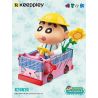 KEEPPLEY K20620 20620 non  CRAYON SHIN-CHAN XE BUÝT TRƯỜNG HỌC MINI CỦA bộ đồ chơi xếp lắp ráp ghép mô hình Movie & Game Phim Và Trò Chơi