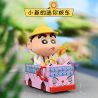 KEEPPLEY K20620 20620 non  CRAYON SHIN-CHAN XE BUÝT TRƯỜNG HỌC MINI CỦA bộ đồ chơi xếp lắp ráp ghép mô hình Movie & Game Phim Và Trò Chơi