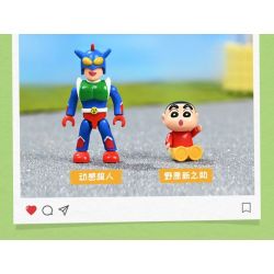 KEEPPLEY K20617 20617 non  CRAYON SHIN-CHAN XE SIÊU NHÂN NĂNG ĐỘNG bộ đồ chơi xếp lắp ráp ghép mô hình Movie & Game Phim Và Trò Chơi