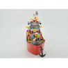 QMAN ENLIGHTEN KEEPPLEY 909 non  TÀU CỨU HỎA LỚN TRÊN BIỂN bộ đồ chơi xếp lắp ráp ghép mô hình City FIRE RESCUE MULTI-FUNCTION SHIP Thành Phố 359 khối