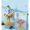 WEKKI 517203 non  HUAYU LÂU ĐÀI bộ đồ chơi xếp lắp ráp ghép mô hình Creator CASTLE OF FLOWERS Sáng Tạo