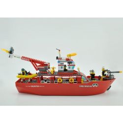 QMAN ENLIGHTEN KEEPPLEY 909 non  TÀU CỨU HỎA LỚN TRÊN BIỂN bộ đồ chơi xếp lắp ráp ghép mô hình City FIRE RESCUE MULTI-FUNCTION SHIP Thành Phố 359 khối QMAN ENLIGHTEN KEEPPLEY 909 non  TÀU CỨU HỎA LỚN TRÊN BIỂN bộ đồ chơi xếp lắp ráp ghép mô hình City FIRE RESCUE MULTI-FUNCTION SHIP Thành Phố 359 khối