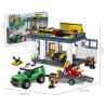 JIESTAR 55016 non  THÀNH PHỐ VŨ TRỤ TRẠM SỬA CHỮA bộ đồ chơi xếp lắp ráp ghép mô hình City CITY GLOBAL 630 khối
