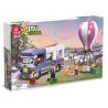 JIESTAR 55012 non  THÀNH PHỐ TOÀN CẦU TRẠI HÈ bộ đồ chơi xếp lắp ráp ghép mô hình City CITY GLOBAL 452 khối