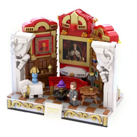 CHEESE JELLY BEANS 846402 non  SIÊU GIA ĐÌNH VĂN PHÒNG CỦA CHICHIKOV bộ đồ chơi xếp lắp ráp ghép mô hình Movie & Game Phim Và Trò Chơi