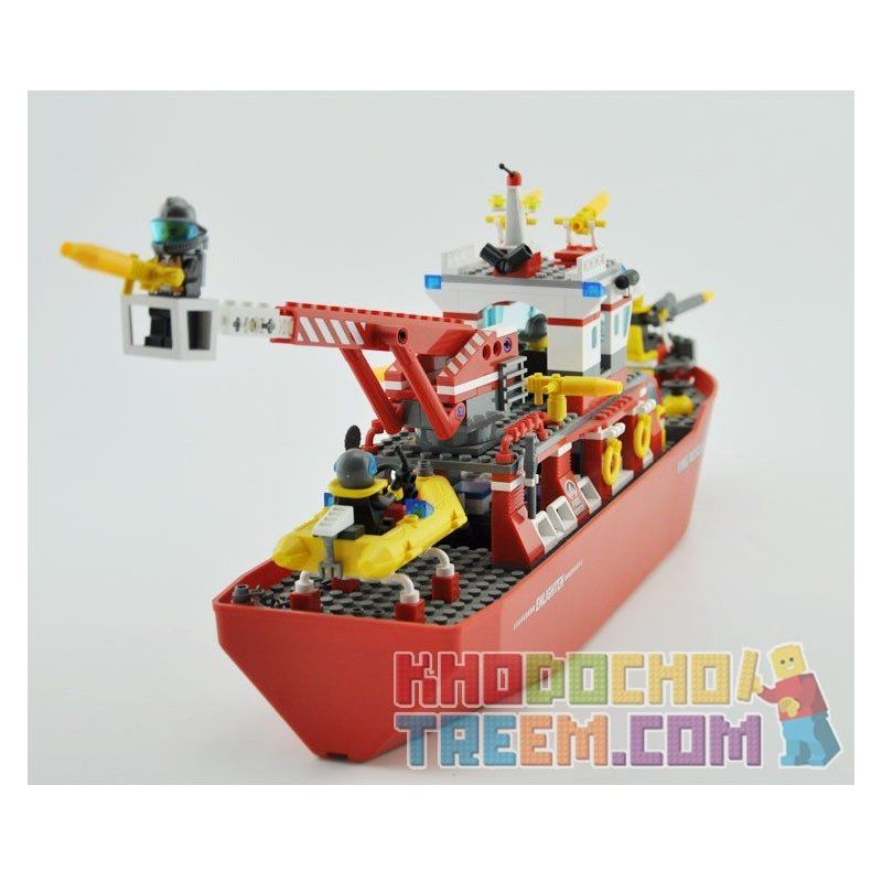 QMAN ENLIGHTEN KEEPPLEY 909 non  TÀU CỨU HỎA LỚN TRÊN BIỂN bộ đồ chơi xếp lắp ráp ghép mô hình City FIRE RESCUE MULTI-FUNCTION SHIP Thành Phố 359 khối QMAN ENLIGHTEN KEEPPLEY 909 non  TÀU CỨU HỎA LỚN TRÊN BIỂN bộ đồ chơi xếp lắp ráp ghép mô hình City FIRE RESCUE MULTI-FUNCTION SHIP Thành Phố 359 khối