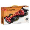 MINGDI LEIBAO K0678 0678 non  JAI ALAI RUSH XE CÔNG THỨC MÀU ĐỎ NGHỆ tỷ lệ 1:18 bộ đồ chơi xếp lắp ráp ghép mô hình  Kỹ Thuật Công Nghệ Cao Mô Hình Phương Tiện 293 khối