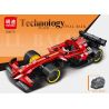 MINGDI LEIBAO K0678 0678 non  JAI ALAI RUSH XE CÔNG THỨC MÀU ĐỎ NGHỆ tỷ lệ 1:18 bộ đồ chơi xếp lắp ráp ghép mô hình  Kỹ Thuật Công Nghệ Cao Mô Hình Phương Tiện 293 khối