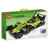 MINGDI LEIBAO K0676 0676 non  PULL-BACK RUSH PHƯƠNG TRÌNH KÉO LÙI CÔNG NGHỆ XE MÀU XANH LÁ CÂY tỷ lệ 1:18 bộ đồ chơi xếp lắp ráp ghép mô hình  Kỹ Thuật Công Nghệ Cao Mô Hình Phương Tiện 285 khối