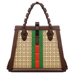 Kazi KY81110 81110 non  TÚI XÁCH TOTE THIẾT KẾ CỔ ĐIỂN bộ đồ chơi xếp lắp ráp ghép mô hình Creator FASHION BAGS Sáng Tạo 1111 khối