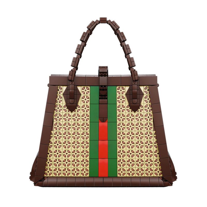 Kazi KY81110 81110 non  TÚI XÁCH TOTE THIẾT KẾ CỔ ĐIỂN bộ đồ chơi xếp lắp ráp ghép mô hình Creator FASHION BAGS Sáng Tạo 1111 khối