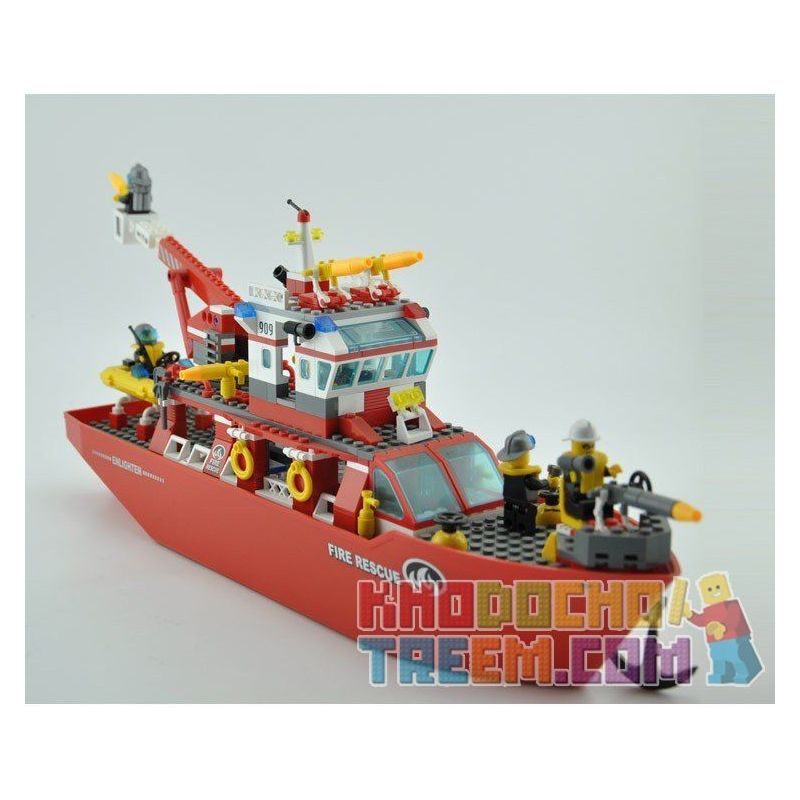 QMAN ENLIGHTEN KEEPPLEY 909 non  TÀU CỨU HỎA LỚN TRÊN BIỂN bộ đồ chơi xếp lắp ráp ghép mô hình City FIRE RESCUE MULTI-FUNCTION SHIP Thành Phố 359 khối QMAN ENLIGHTEN KEEPPLEY 909 non  TÀU CỨU HỎA LỚN TRÊN BIỂN bộ đồ chơi xếp lắp ráp ghép mô hình City FIRE RESCUE MULTI-FUNCTION SHIP Thành Phố 359 khối