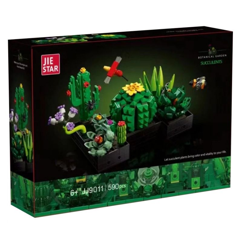 JIESTAR JJ9011 9011 non  MÔ HÌNH CỬA HÀNG MỌNG NƯỚC bộ đồ chơi xếp lắp ráp ghép mô hình Creator Sáng Tạo 590 khối