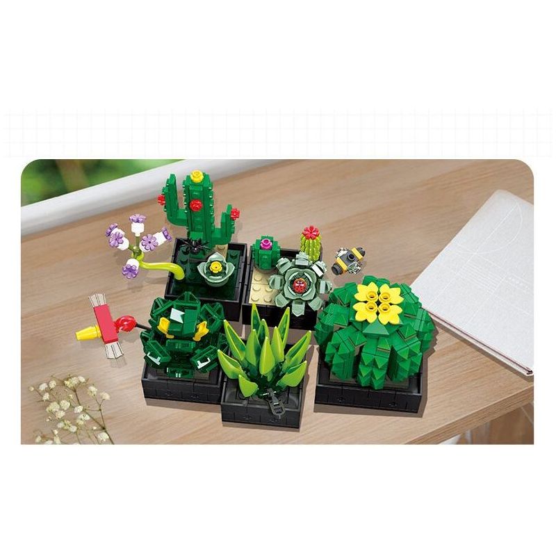 JIESTAR JJ9011 9011 non  MÔ HÌNH CỬA HÀNG MỌNG NƯỚC bộ đồ chơi xếp lắp ráp ghép mô hình Creator Sáng Tạo 590 khối