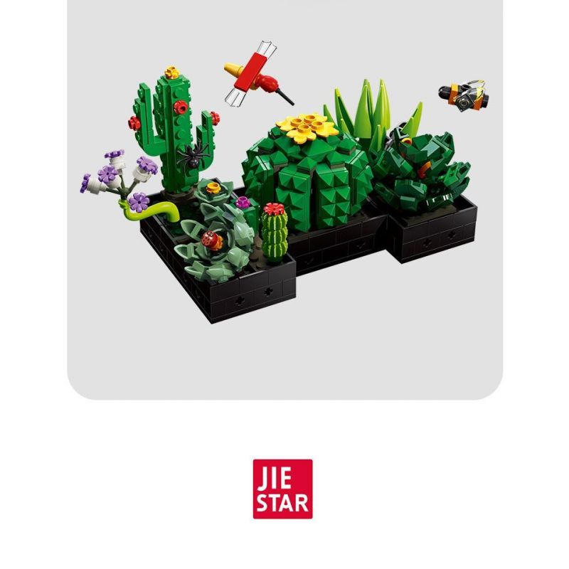 JIESTAR JJ9011 9011 non  MÔ HÌNH CỬA HÀNG MỌNG NƯỚC bộ đồ chơi xếp lắp ráp ghép mô hình Creator Sáng Tạo 590 khối