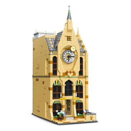 JIESTAR JJ9005 9005 non  THÁP ĐỒNG HỒ HOGWARTS bộ đồ chơi xếp lắp ráp ghép mô hình Harry Potter Chú Bé Phù Thủy 1072 khối