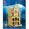 JIESTAR JJ9005 9005 non  THÁP ĐỒNG HỒ HOGWARTS bộ đồ chơi xếp lắp ráp ghép mô hình Harry Potter Chú Bé Phù Thủy 1072 khối