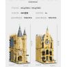 JIESTAR JJ9005 9005 non  THÁP ĐỒNG HỒ HOGWARTS bộ đồ chơi xếp lắp ráp ghép mô hình Harry Potter Chú Bé Phù Thủy 1072 khối