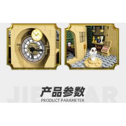JIESTAR JJ9004 9004 non  LÂU ĐÀI HOGWARTS bộ đồ chơi xếp lắp ráp ghép mô hình Harry Potter Chú Bé Phù Thủy 1108 khối
