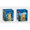 JIESTAR JJ9004 9004 non  LÂU ĐÀI HOGWARTS bộ đồ chơi xếp lắp ráp ghép mô hình Harry Potter Chú Bé Phù Thủy 1108 khối