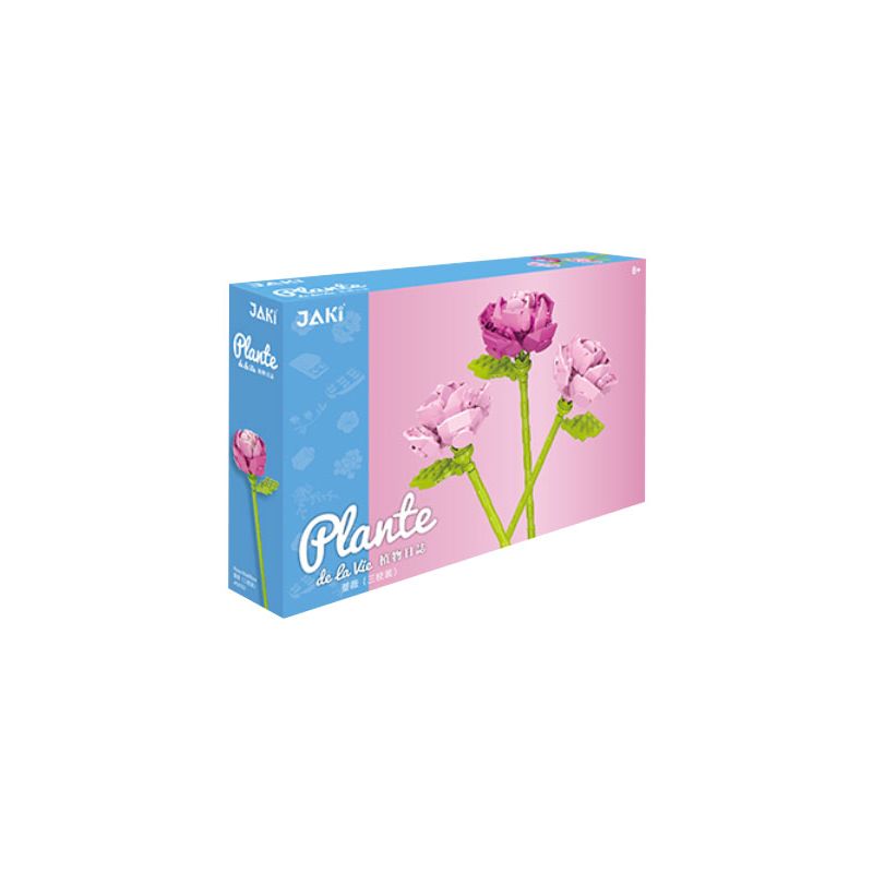 JAKI JK26222 26222 non  HOA HỒNG LỜI THỀ TÌNH YÊU (BỘ BA) bộ đồ chơi xếp lắp ráp ghép mô hình Creator Sáng Tạo