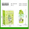 JAKI XWZB-23041 23041 XWZB23041 non  MIXUE BINGCHEN CỐC XANH NGỌT NGÀO bộ đồ chơi xếp lắp ráp ghép mô hình