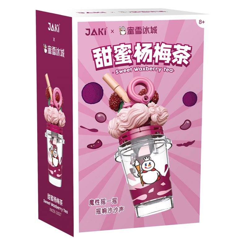JAKI XWZB-23027 23027 XWZB23027 non  HỖN HỢP BINGTHÀNH TRÀ BAYBERRY NGỌT bộ đồ chơi xếp lắp ráp ghép mô hình