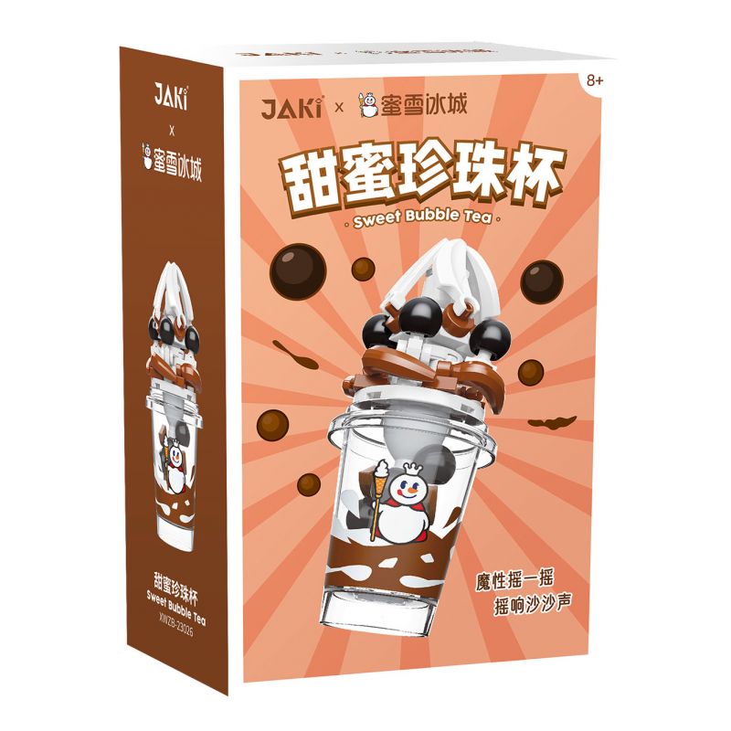 JAKI XWZB-23026 23026 XWZB23026 non  MIXUE BINGCHEN CÚP NGỌC NGỌT NGÀO bộ đồ chơi xếp lắp ráp ghép mô hình