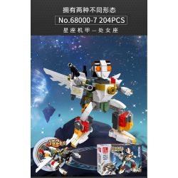 JIESTAR 68000 non  CHÒM SAO MECHA bộ đồ chơi xếp lắp ráp ghép mô hình